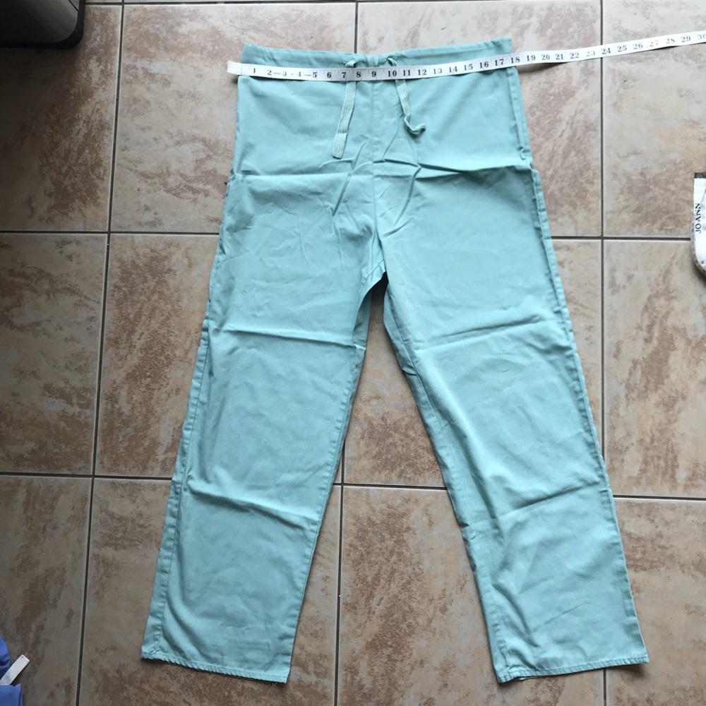 Life Blue Green Scub Pants X Small